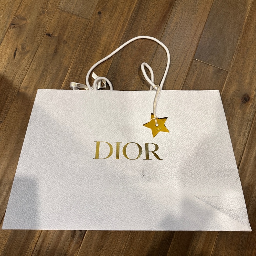 Dior shopping bag